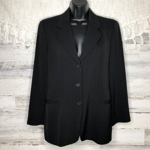 Emporio Armani pin striped wool classic blazer